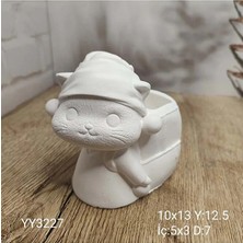 Yoyomold YY3227 Kedi Kalemlik Silikon Kalıp