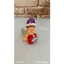 Yoyomold YY4333 Şapkalı Yılbaşı Meleği Biblo Silikon Kalıp