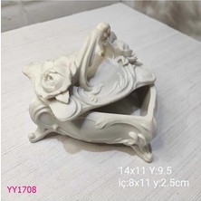 Yoyomold YY1708-TAKI Kutusu Kapağında Gül Var Silikon Kalıp