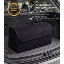 Auto Base Autobase Araba Bagaj Çantası Oto Halı Bagaj Organizer Alet Eşya Çantası Siyah