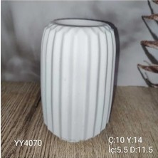 Yoyomold YY4070 Çizgili Vazo 14CM