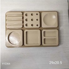 Yoyomold YY2364 Ofis Set Kalemlik Ataçlık Iğnelik Silikon Kalıp