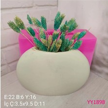 Yoyomold YY1898-ENINE Geniş Dar Vazo 16CM Silikon Kalıp