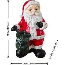 Yoyomold Noel Baba Çuval Cepli Silikon Kalıp