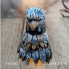 Yoyomold Kartal Figürlü Tea Light Mumluk Biblo Silikon Kalıbı