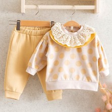 Miomini Baby Kız Bebek Şardonlu Ikili Takım