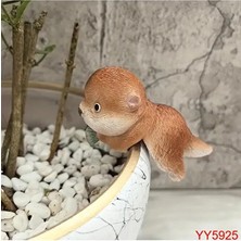 Yoyomold YY5925 Bebek Hayvancıklar 3 Saksı Süsü Silikon Kalıp