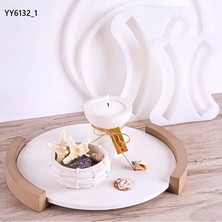 Yoyomold Özel Tasarım Sunumluk Tepsi Silikon Kalıp