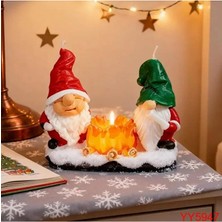 Yoyomold YY5947 Isınan Noel Cüceleri Mumluk Silikon Kalıp