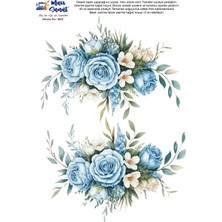 Mavi Sanat Ütü ile Rub On Transfer Kağıdı A4 Model No: 0023