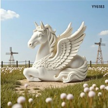 Yoyomold Masalsı At Kanatlı Mum Biblo Silikon Kalıp