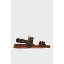 Michael Kors Logolu Tokalı Sandalet Bayan Sandalet 40S6NIFS2B 200