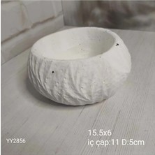 Yoyomold YY2856 Yaprak Damarlı Saksı Silikon Kalıp