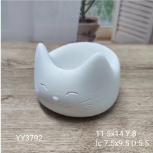 Yoyomold Mutlu Kedi Mumluk, Saksı Silikon Kalıp