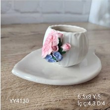 Yoyomold YY4130 &ccedil;i&ccedil;ekli Mumluk Damarlı - Tabak Hari&ccedil;