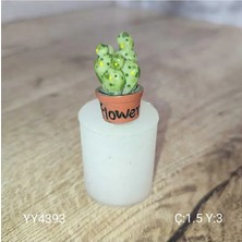 Yoyomold YY4393 Flower Kaktüs Çiçek Silikon Kalıp
