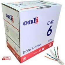 Onli ON-6002 U-Utp 23 Awg Cca 305 Metre Cat6 Kablo