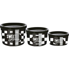 Neonova Saklama Kabı 3 Boy Iç Içe Geçmeli Kolay Saklanır Yer Tutmaz- (360-800-1400ML)