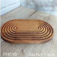 Yoyomold YY4110 Sunumluk &ccedil;izgili Oval