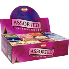 12 Adet Hem Marka Karma Geri Akış Tütsü ve 1 Adet Tütsü Demeti