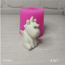 Yoyomold YY2651 Unıcorn Oturan Silikon Kalıp