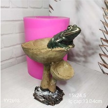 Yoyomold YY2698 Mantar Üzerinde Kurbağa Silikon Kalıp