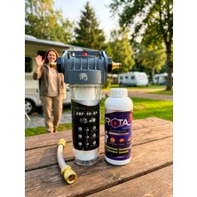 Car-Fil Car-Fıl Karavan Premium Hijyen Seti | Su Deposu Dolum Filtresi + Portatif Wc Temizlik ve Koku Giderici