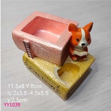 Yoyomold YY1039-TILKILI Kitaplık Saksı Silikon Kalıp