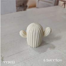 Yoyomold YY3653 Kaktüs Iki Dalli Mum 5cm Silikon Kalip, YY3653, Silikon Kalip Tüm Modeller
