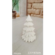Yoyomold YY4309 Yılbaşı Çam Şekilli Biblo Silikon Kalıp