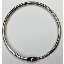 Marsilyan Kilitli Yuvarlak Halka, 5cm - 100 Adet