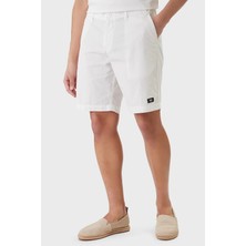 Emporio Armani % 100 Pamuk Regular Fit Logolu Normal Bel Short Erkek Şort EM000591 AF20428 U0002