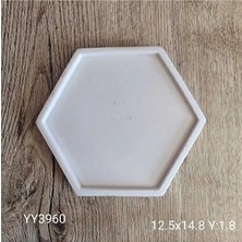 Yoyomold YY3960 Geometrik 6 Gen Sunumluk ve Duvar Süsü Silikon Kalıp