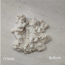 Yoyomold YY3660 Çimen Üzerinde Uyuyan Kiz ve Erkek Silikon Kalip, YY3660, Silikon Kalip Tüm Modeller