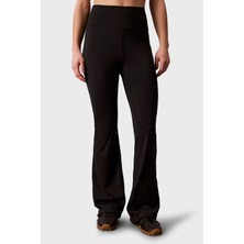 Calvin Klein Flare Fit Yüksek Bel Geniş Paça Sport Tayt LVGWS6L648UB1 Bayan Tayt LVGWS6L648 Ub1