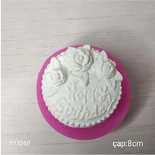 Yoyomold YY2260 Happy Bırthday Sabun Silikon Kalıp
