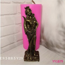 Yoyomold YY1879-BOROZANLI Kadın Biblo Silikon Kalıp