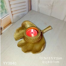 Yoyomold YY3840 - Yaprak Üzerinde Tea Light Mumluk - Silikon Kalip, YY3840, Silikon Kalip Tüm Modeller