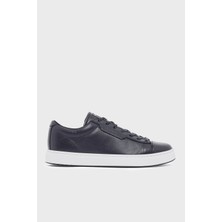 Emporio Armani Deri Logolu Sneaker Ayakkabı Erkek Ayakkabı EM005292 AF24320 U8139