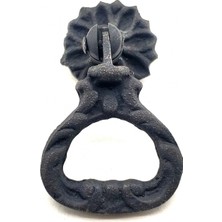 Marsilyan Antika Tarz Dekoratif Pirinç Kalp Sarkaç Mobilya Kulbu - 25 Mm, Oksit