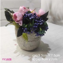Yoyomold YY1608-ÜZERI Saksı Kelebek Desenli Saksı Silikon Kalıp