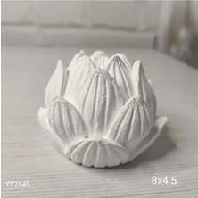 Yoyomold YY2549 Lotus Çiçek Mum Silikon Kalıp