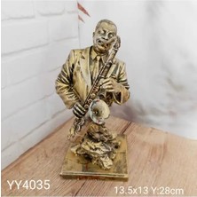Yoyomold YY4035 Saksafon &ccedil;alan Siyahi Biblo