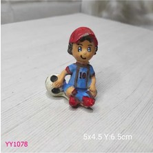 Yoyomold YY1078-OTURAN Futbolcu Çocuk Silikon Kalıp