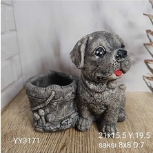Yoyomold YY3171 Kovalı Köpek Saksı Silikon Kalıp