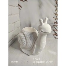 Yoyomold YY2941 Salyangoz Saksı 23CM Silikon Kalıp