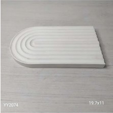 Yoyomold YY2074 Çizgili Sunumluk 19.7 cm Silikon Kalıp
