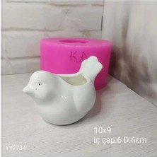 Yoyomold YY2734 Kuş Saksı Silikon Kalıp