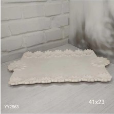 Yoyomold YY2563 Papatyalı Tepsi Silikon Kalıp
