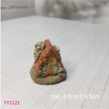 Yoyomold YY1121-BUNGALOV Tarzı Ev Üçgen Gibi Silikon Kalıp